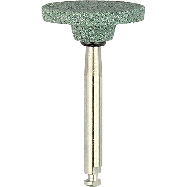 Dura-Green WH6 wheel CA (contra angle), 12/pk, silicon carbide finishing stones