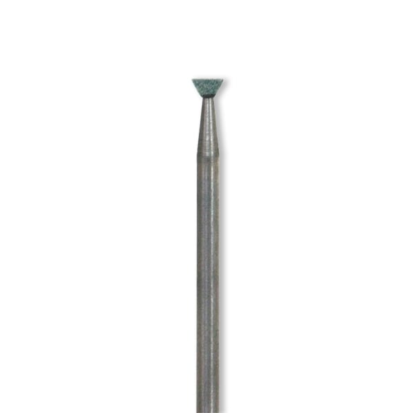 Dura-Green IC2 inverted cone HP (handpiece), 12/pk, silicon carbide finishing stones