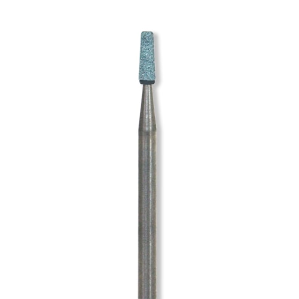 Dura-Green TC1 tapered cone HP (handpiece), 12/pk, silicon carbide finishing stones