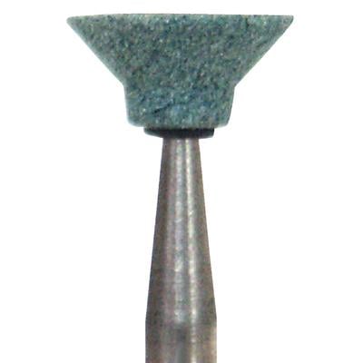 Dura-Green IC5 inverted cone HP (handpiece), 12/pk, silicon carbide finishing stones