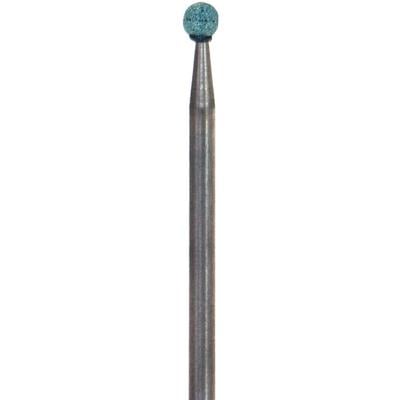 Dura-Green RD1 round FG (friction grip), 12/pk, silicon carbide finishing stones