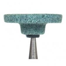 Dura-Green WH4 wheel CA (contra angle), 12/pk, silicon carbide finishing stones