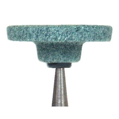 Dura-Green WH6 wheel HP (handpiece), 72/pk. Silicon carbide finishing stones