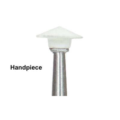 Dura-White KN3 knife edge HP (handpiece), 12/pk, aluminum oxide finishing stones