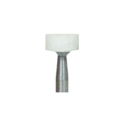 Dura-White WH1 wheel FG (friction grip), 12/pk, aluminum oxide finishing stones
