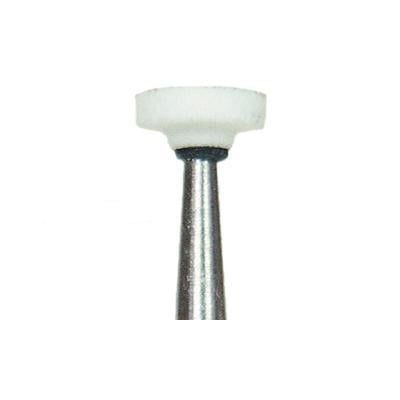 Dura-White WH4 wheel HP (handpiece), 12/pk, aluminum oxide finishing stones