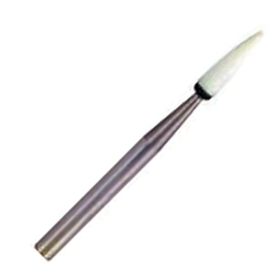 thumbnail image 2 of AZDENT 12pc Dental Round White Stone Polishing Burs – FG Friction Grip Aluminum Oxide (CW1514) 2 of 6