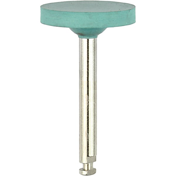 Greenie (Polish) CA WH6 Wheel, 12/pk. Provides finishing and polishing for amalgam, gold and cast
