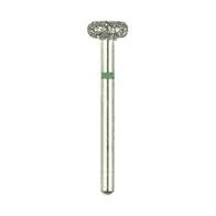 Robot Diamonds FG #895 Medium Grit, Wheel (Round End) shaped Diamond Bur, Package of 6 Burs