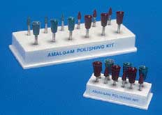 Shofu Dental Amalgam Polishing Kit CA - Plastic, Package of 3 each Brownie cups and Mini-points, 2