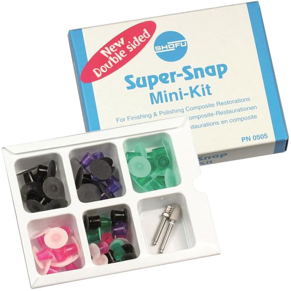 Super-Snap SuperSnap Buff Disk Mini-Kit. Includes: 32 standard disks, 16 mini disks, 1 CompoSite