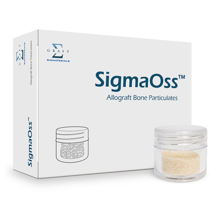 SigmaOss Demineralized Cortical Bone Particulates