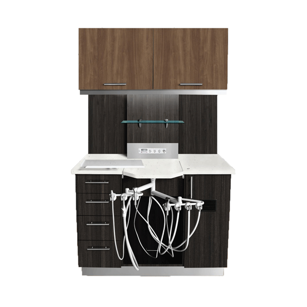 Signature Series 12 o'clock Rear Cabinet delivery system with frosted glass (SIG-0159 AN)