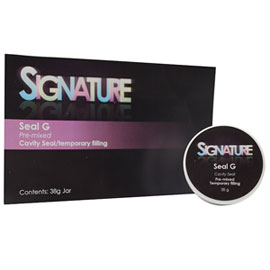 Seal-G self-cure, Non-Eugenol, Gray (soft setting form) Temporary Filling Material, 38 gram jar
