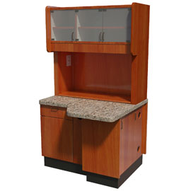 Signature Series Rear Treatment Console 44"W x 33"D x 73"H. Custom made with 100% plywood. 5 year