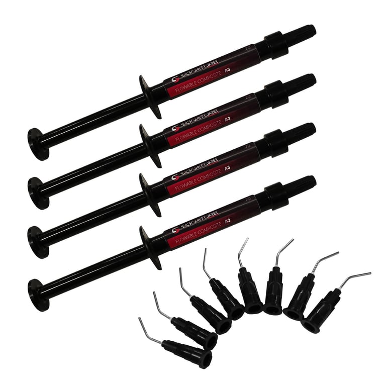 Signature Flowable Composite - A3 Fluoride releasing, light cured, low viscosity composite