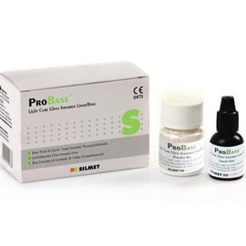 ProBase Glass Ionomer reinforced cement designed for use as a luting/lining cement, 16gm powder &