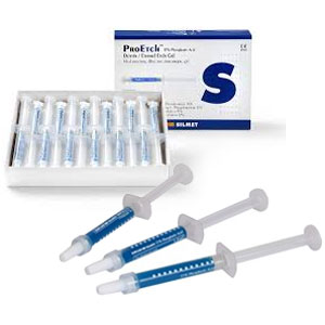 ProEtch 37% Phosphoric Acid Dentin and Enamel Etching Gel, 24 Pack: 24 - 1.2 mL Syringes. High