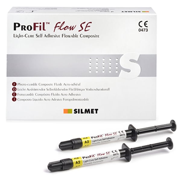 ProFil flow SE Light-cure Self-etching, Self-adhesive, Radiopaque, Flowable Composite, A2 2 x 2gm