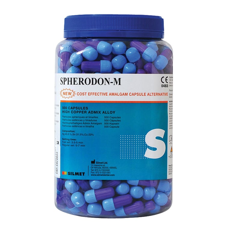 Spherodon M 2 Spill Fast Set Admix Alloy 45.5% Ag, High Copper, Non Gamma II, 40% Lathe (120492)