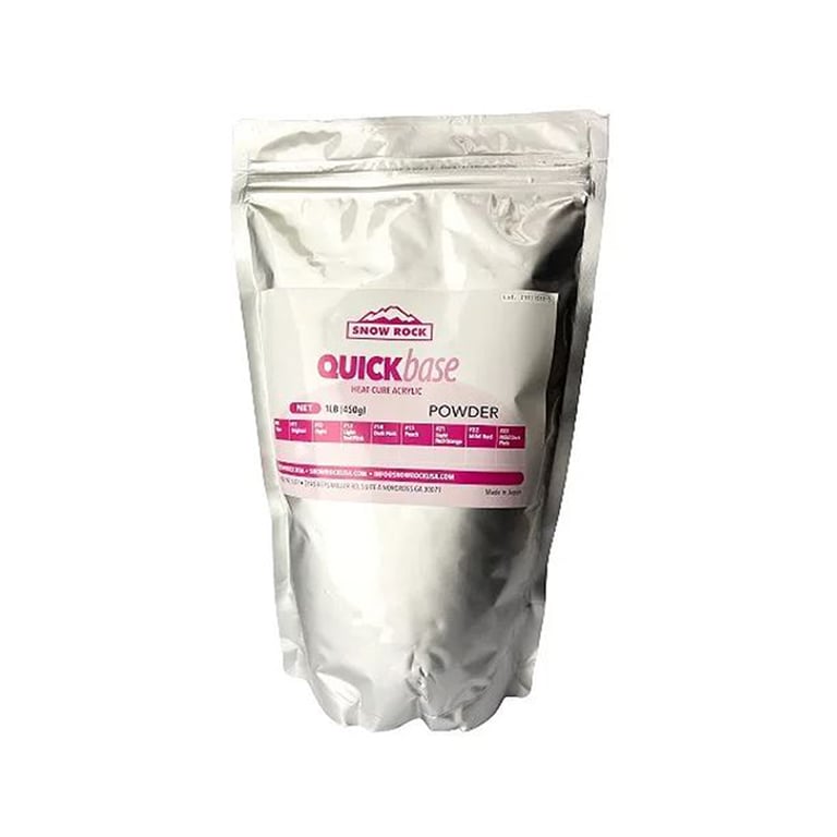 QUICKbase Heat-Cure Acrylic Denture Resin, 1 Lb. 