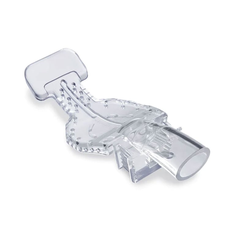 DryShield HVE Autoclavable Mouthpiece, Medium, 4/Pk. Made of a soft, flexible silicone material