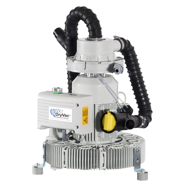 NXT DryVac Tankless Oilless Dental Dry Vacuum System. The vacuum system is a tankless central