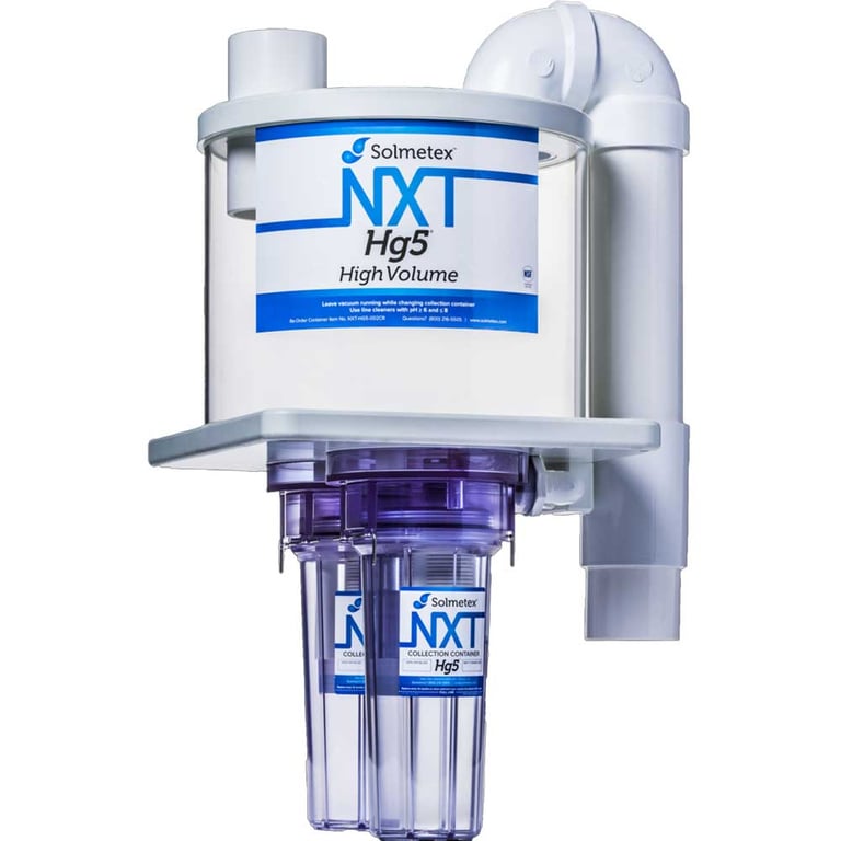 NXT Hg5 High Volume Amalgam Separator, Services 11-20 Chairs, 1/Pk. Dimensions 28"H x 18"W x 22.5"
