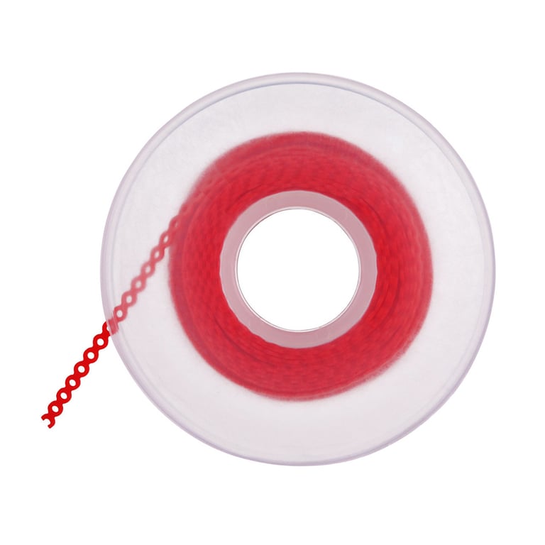 Alastik Continuous Chains Bobbin, CK, Radical Red, 1/Pk. This continuous chain bobbin features
