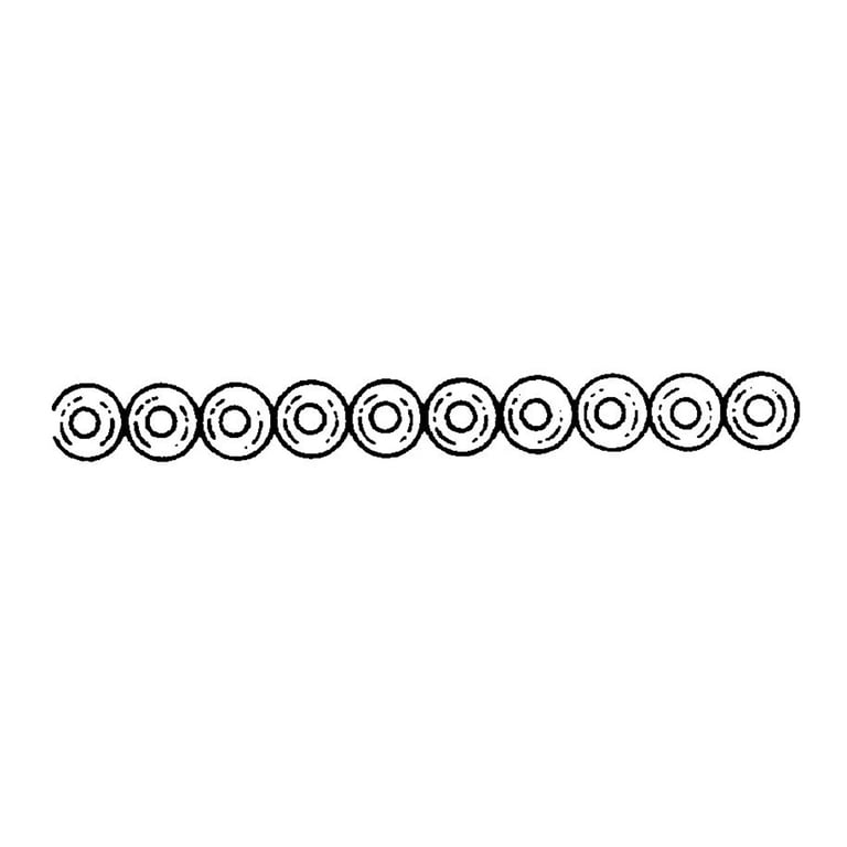 Alastik Continuous Chains Bobbin, CK, Screaming Pink, 1/Pk. This continuous chain bobbin features