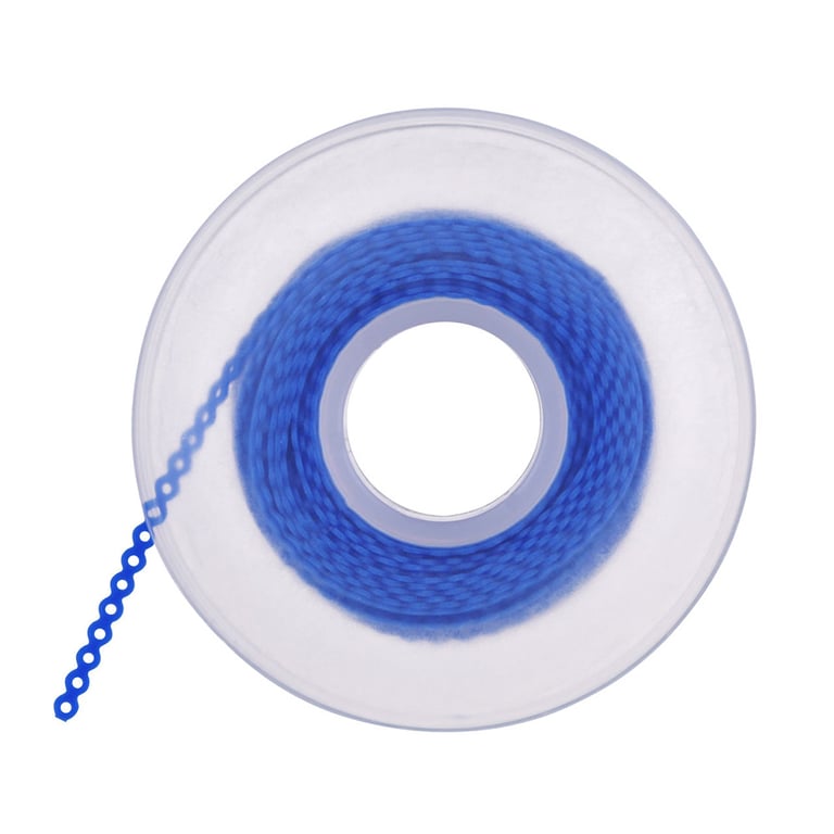 Alastik Continuous Chains Bobbin, CK, Mediterranean Blue, 1/Pk. This continuous chain bobbin
