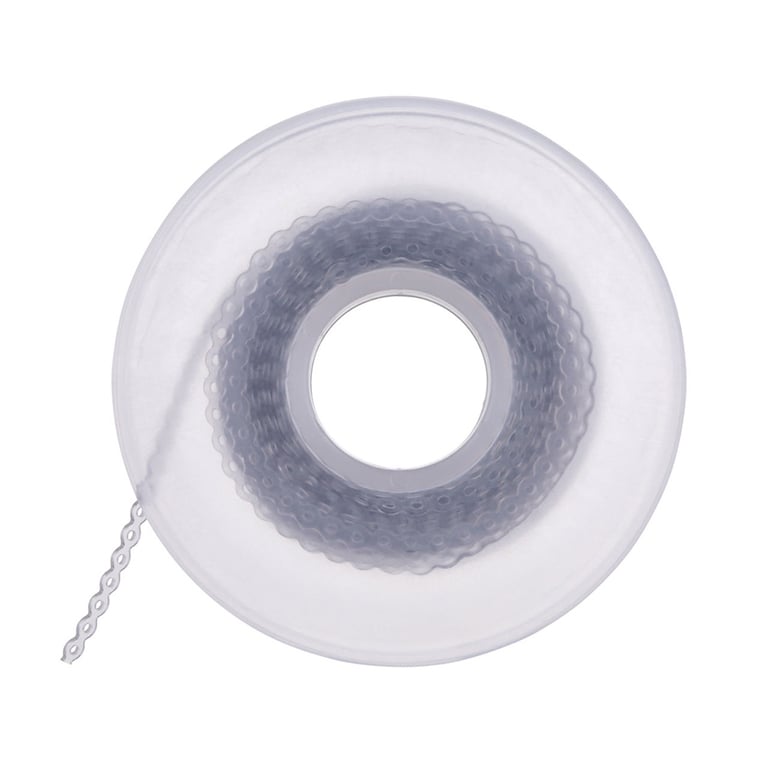 Alastik Continuous Chains Bobbin, CK, Smoke, 1/Pk. This continuous chain bobbin features 15ft