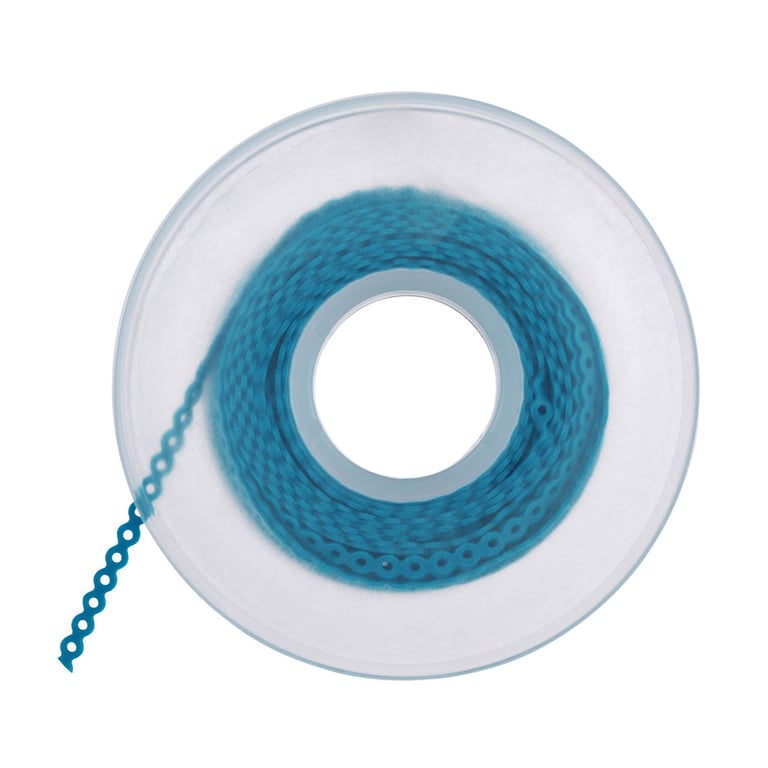 Alastik Continuous Chains Bobbin, CK, Dusky Blue, 1/Pk. This continuous chain bobbin features