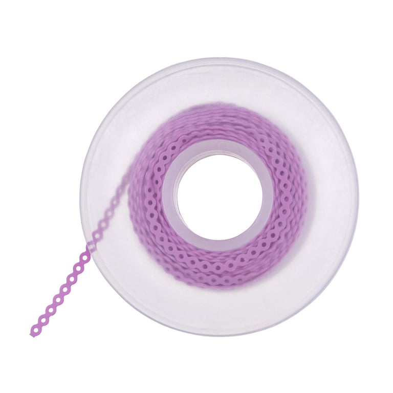 Alastik Continuous Chains Bobbin, CK, Lavender, 1/Pk. This continuous chain bobbin features 15ft