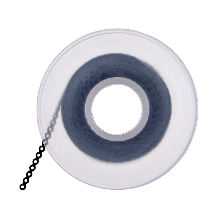 Alastik Continuous Chains Bobbin, CK, Deep Black, 1/Pk. This continuous chain bobbin features