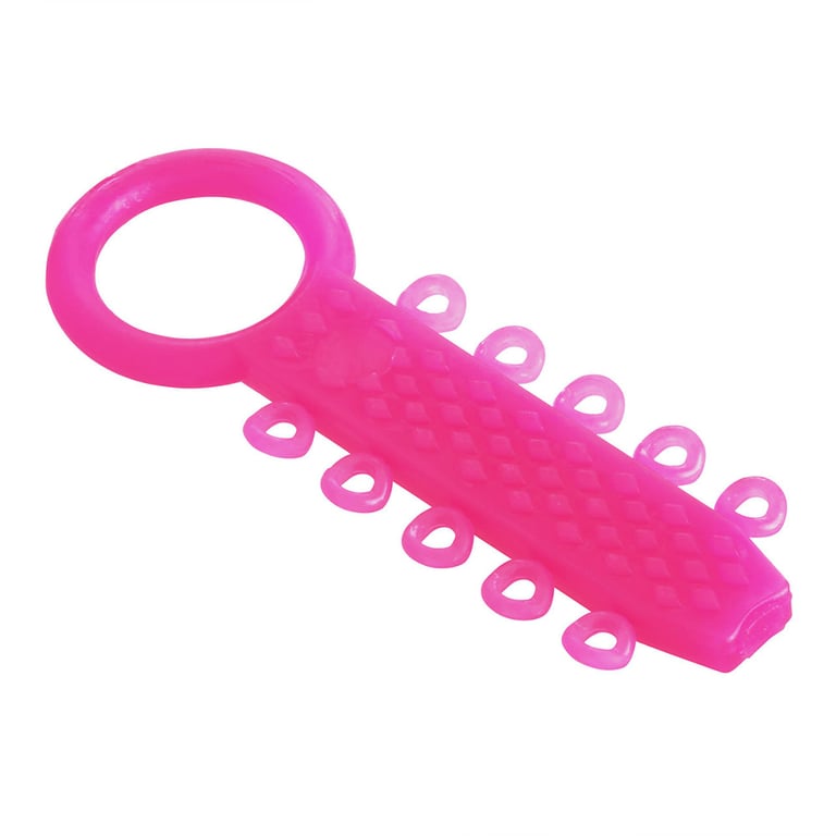 Alastik Easy-To-Tie Ligatures, Screaming Pink, 10/Pk. Designed for efficiency and comfort