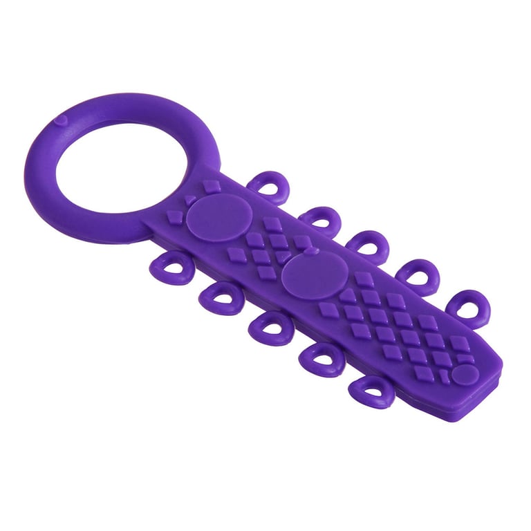 Alastik Easy-To-Tie Ligatures, Plum Crazy, 10/Pk. Designed for efficiency and comfort, Easy-To-Tie