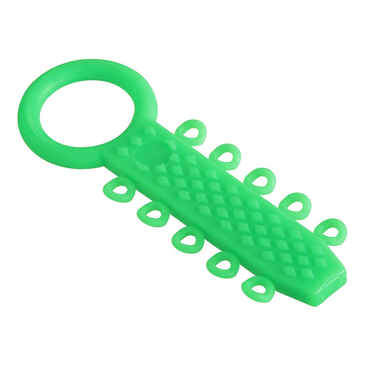 Alastik Easy-To-Tie Ligatures, Extreme Green, 10/Pk. Designed for efficiency and comfort