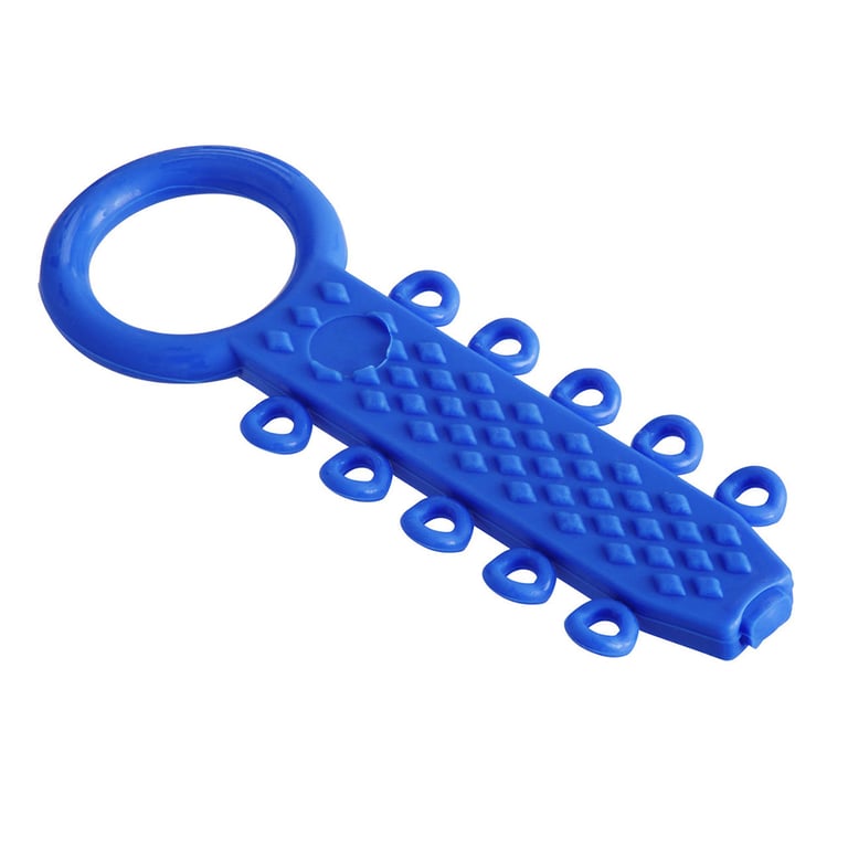 Alastik Easy-To-Tie Ligatures, Mediterranean Blue, 10/Pk. Designed for efficiency and comfort