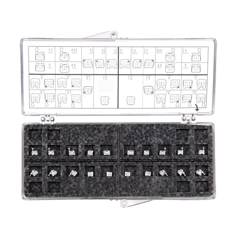 Gemini Unitek Brackets Kit, Roth, .018, U/L, 5x5, HKS, APC II, 20/Kit. Unitek Brackets offer