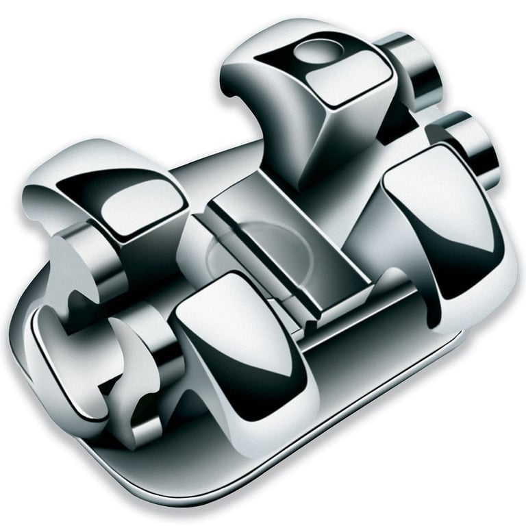 Gemini Bracket Typodont, MBT, 1/Pk. High-quality practice enhancement typodonts featuring Brackets