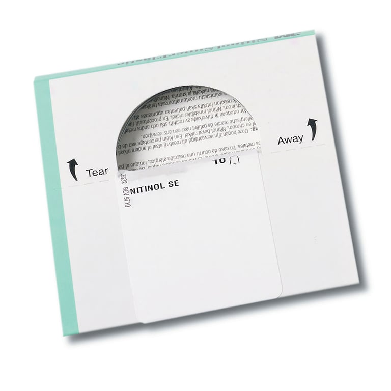 Unitek Nitinol Super-Elastic Archwire, .018, Reverse Curve, Lower, 10/Pk. Easy to engage