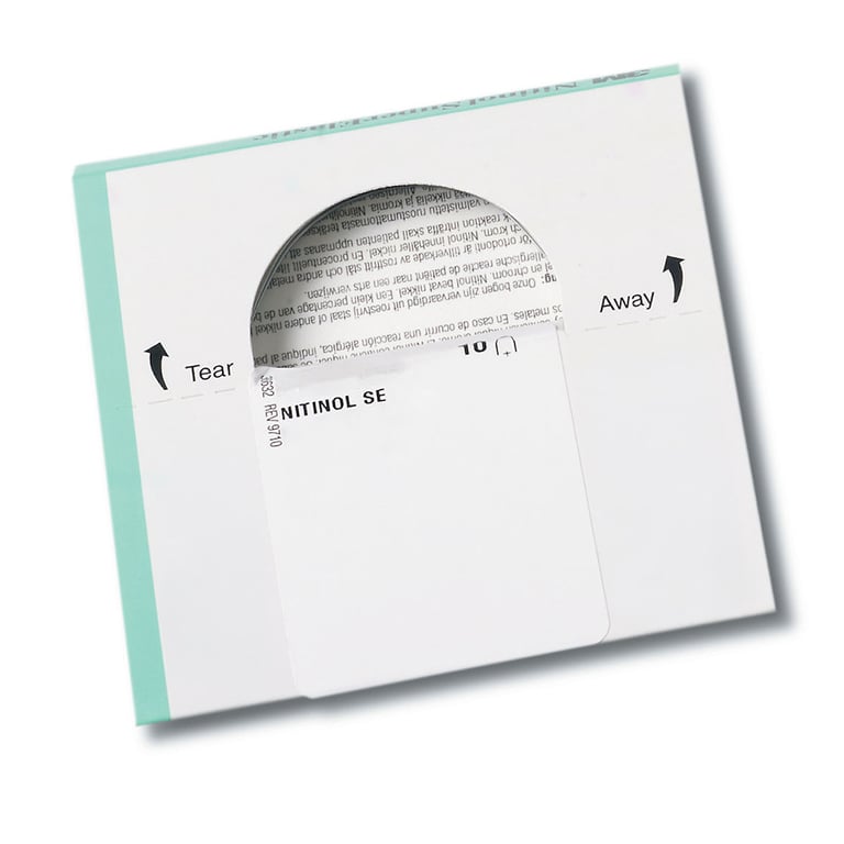 Unitek Nitinol Super-Elastic Archwire, .019 x .025, Reverse Curve, Lower, 10/Pk. Easy to engage