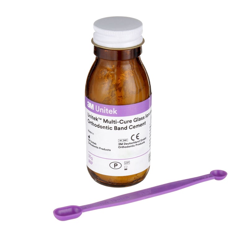 Unitek Multi-Cure Glass Ionomer Band Cement Powder, 35g, 1/Btl. Multi-Cure