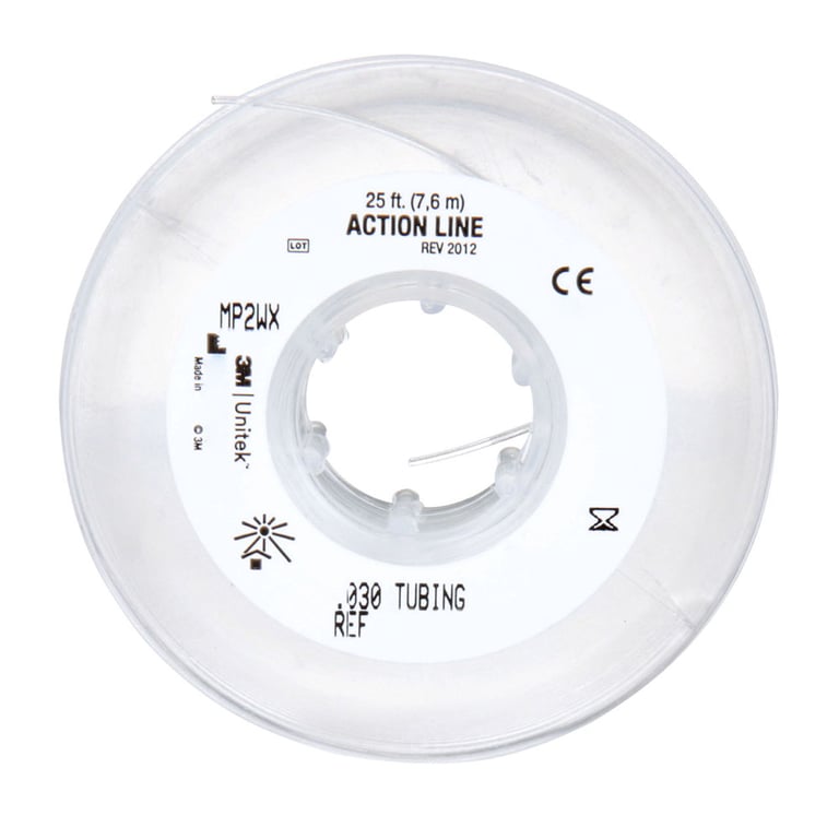 Unitek Action Line Tubing, .030in, 25ft, 1/Pk. Hollow tubing for tighter knots