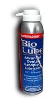 Bio Lube Advance Dental Handpiece Lubricant, Lubricant Only. Synthetic biodegradable handpiece