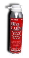 Bio Lube Advance Dental Handpiece Cleaner, Cleaner Only. Safe for all handpieces. Strips old oil