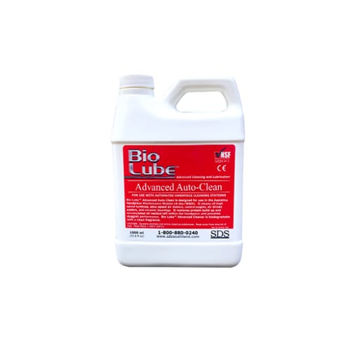 Bio Lube Advanced Auto-Clean for Automatic Handpiece Maintenance Stations, 1000 mL Bottle. Advance