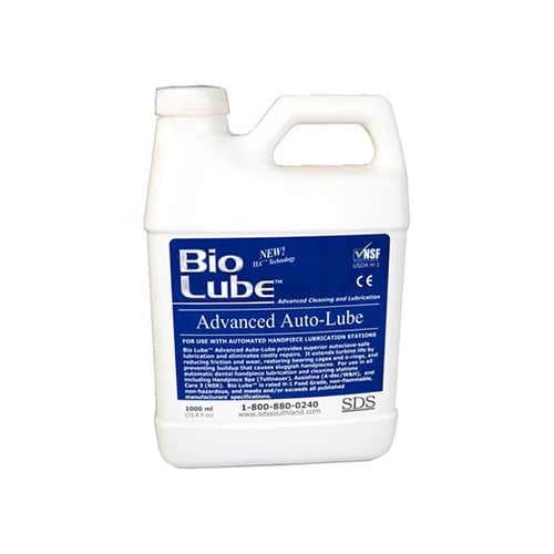 Bio Lube Advanced Auto-Lube for Automatic Handpiece Maintenance Stations, 1000 mL Bottle