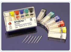 Spident Absorbent Paper Points Size #50 ISO Stand